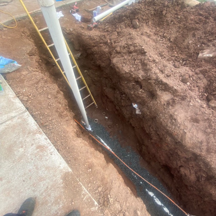 Professional sewer excavation work in New Jersey